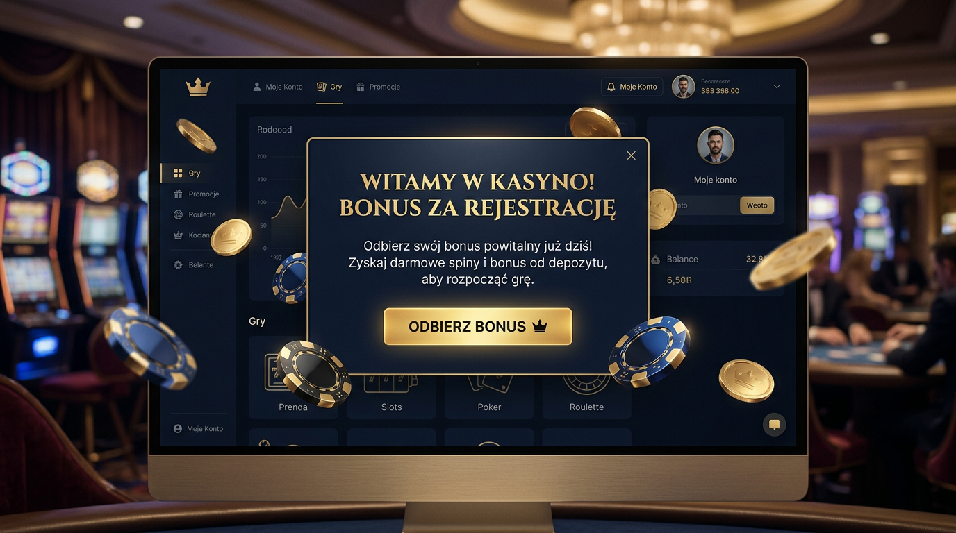 Kasyno bonus za rejestrację 2026: Ranking i przewodnik po najlepszych ofertach